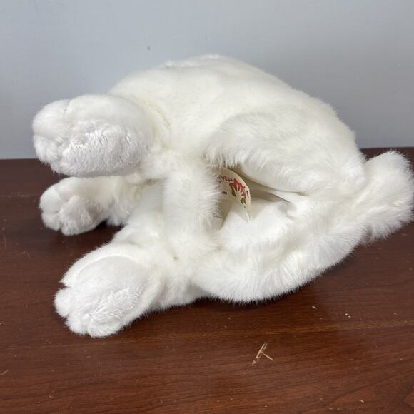 Folkmanis Standing White Rabbit Realistic Hand Puppet Plush Stuffed Animal EUC - Picture 6 of 12